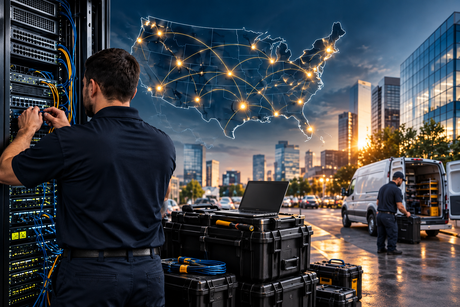 Why Nationwide IT Field Service Support Matters for Growing Businesses